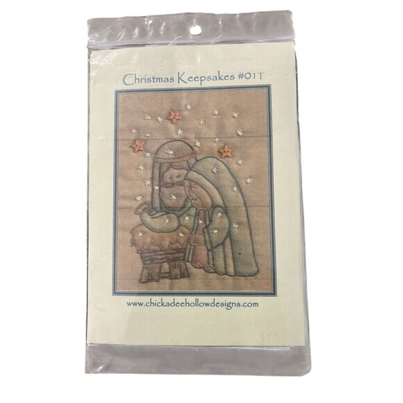 Chickadee Hollow designs Christmas Keepsakes patterns set of 4 - Picture 4 of 5